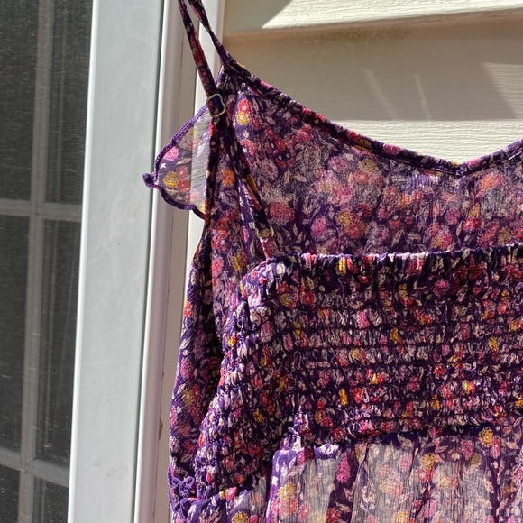 Express floral tank top size small - Picture 6 of 8